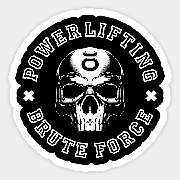 powerlifting bodybuilding Sticker by Supertrooper